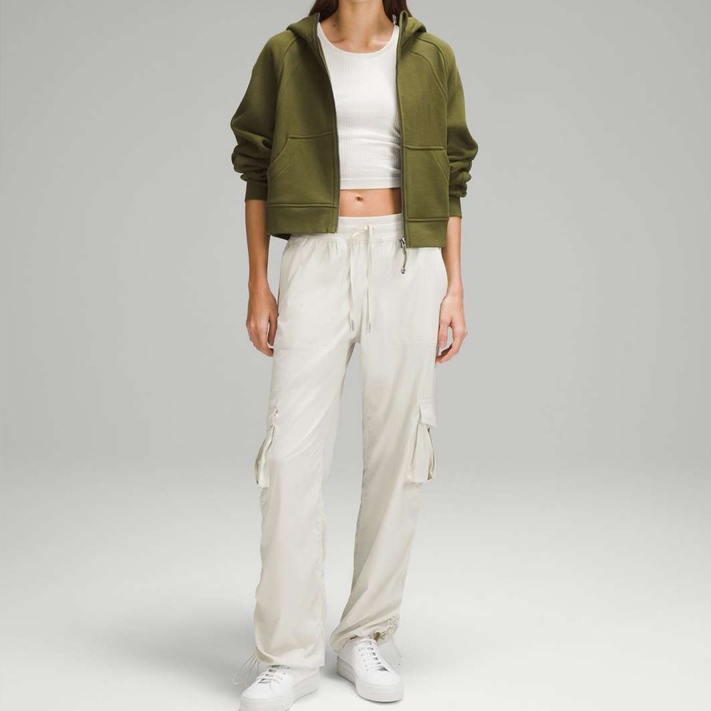lululemon athletica bone cargo dance studio pants